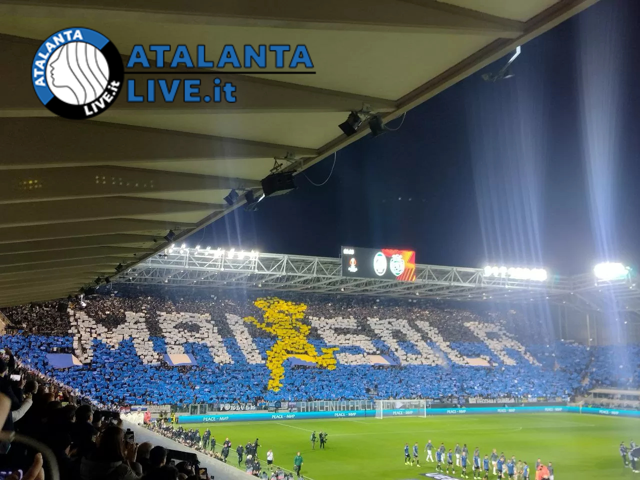 Atalanta Celtic coreografia Atalantalive.it