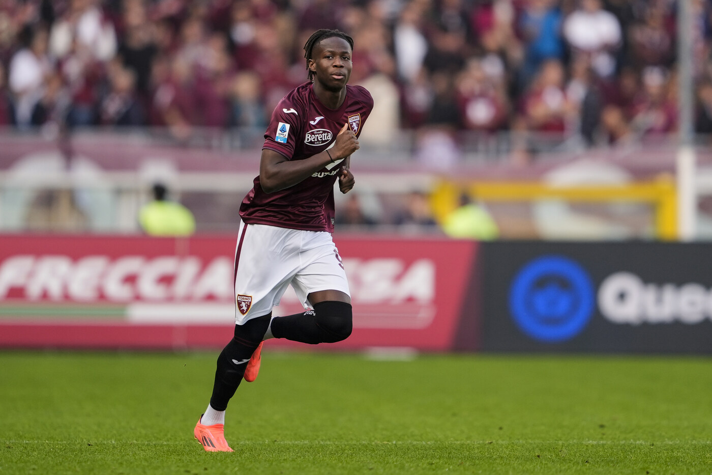 L'attaccante del Torino Alieu Njie