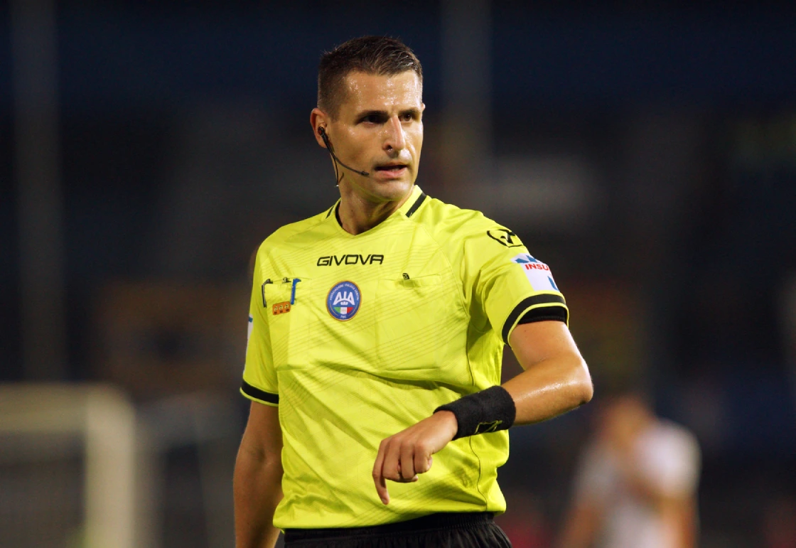 Daniele Perenzoni arbitro Atalanta Cesena Coppa Italia 2024-2025